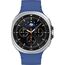 Galaxy Watch 8 Classic | 46 мм | 4G LTE | Black | Sport/Blue | M/L, Тип ремешка : Sport, Размер корпуса : 46 мм, Цвет: Black, Цвет ремешка: Blue, Размер ремешка : M/L, Подключение часов : Bluetooth / Wi-Fi + 4G LTE, изображение 3